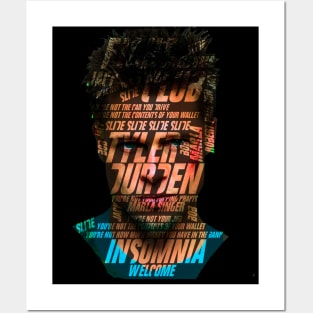 tyler durden Posters and Art